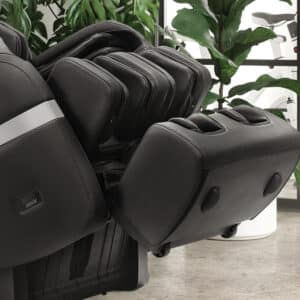 Brio Sport Massage Chair reclined in gym